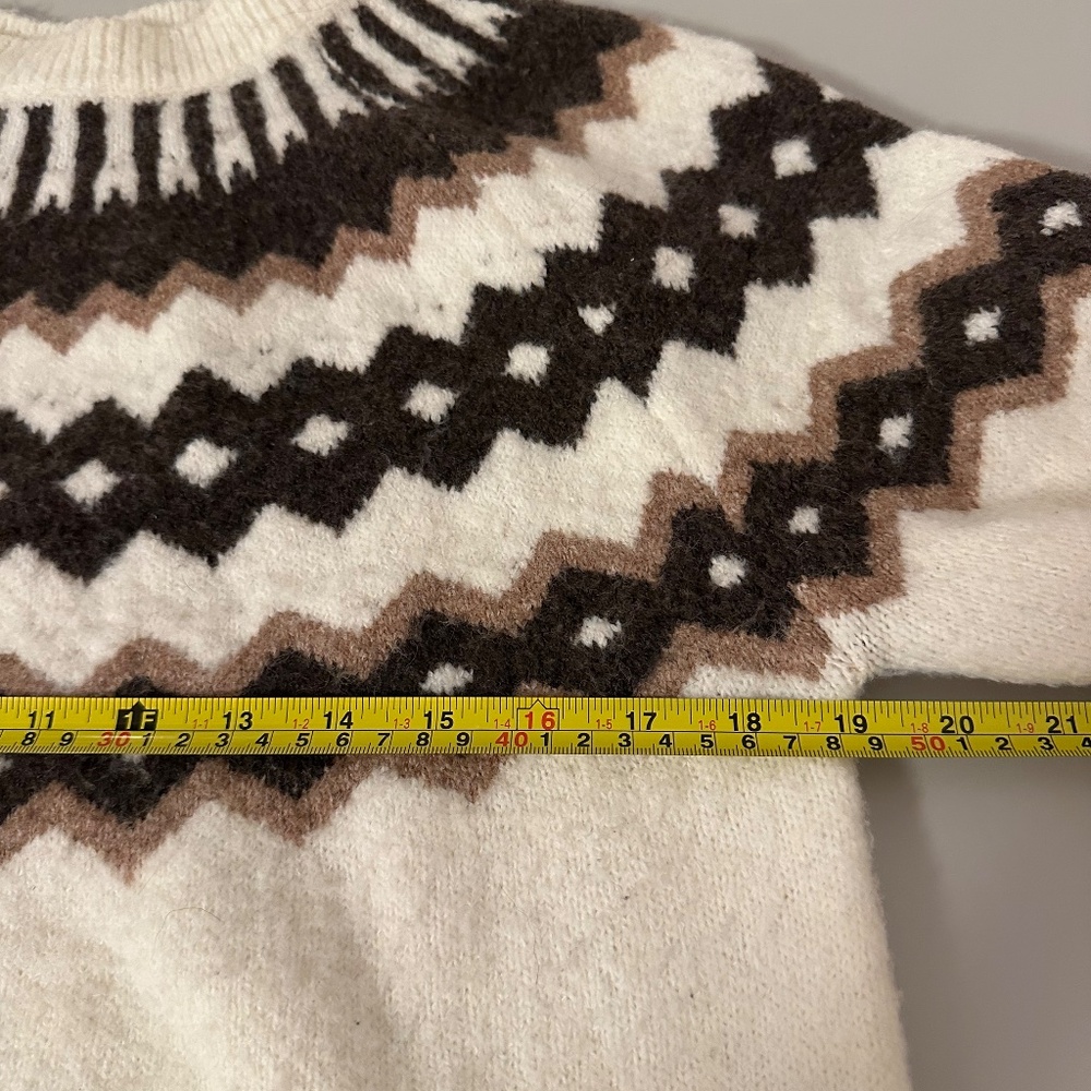 Pinch Easy Angles Retro Geometric Sweater | Size Small - Picture 9 of 11